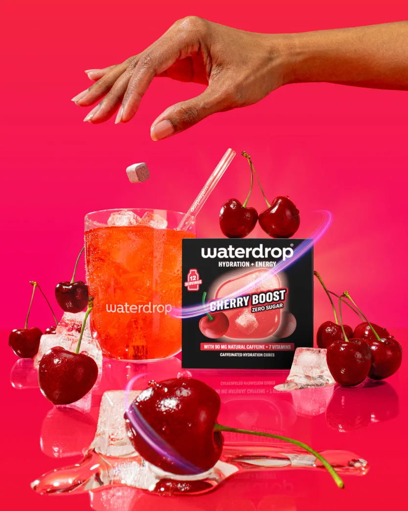 Waterdrop CHERRY BOOST Microdrink 12er zuckerfrei