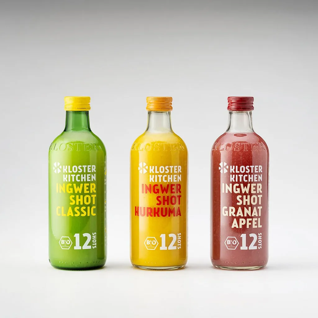 Klosterkitchen 12SHOTS Ingwer Shot 360 ml Bio