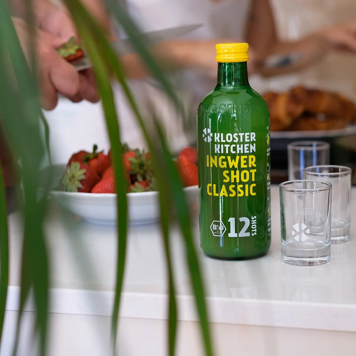 Klosterkitchen Shot Gläser 4er-Pack 30ml Echtglas