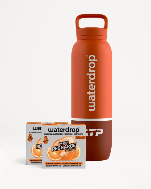 Waterdrop ATP Orange Hydration Set Flasche 24 Microdrinks