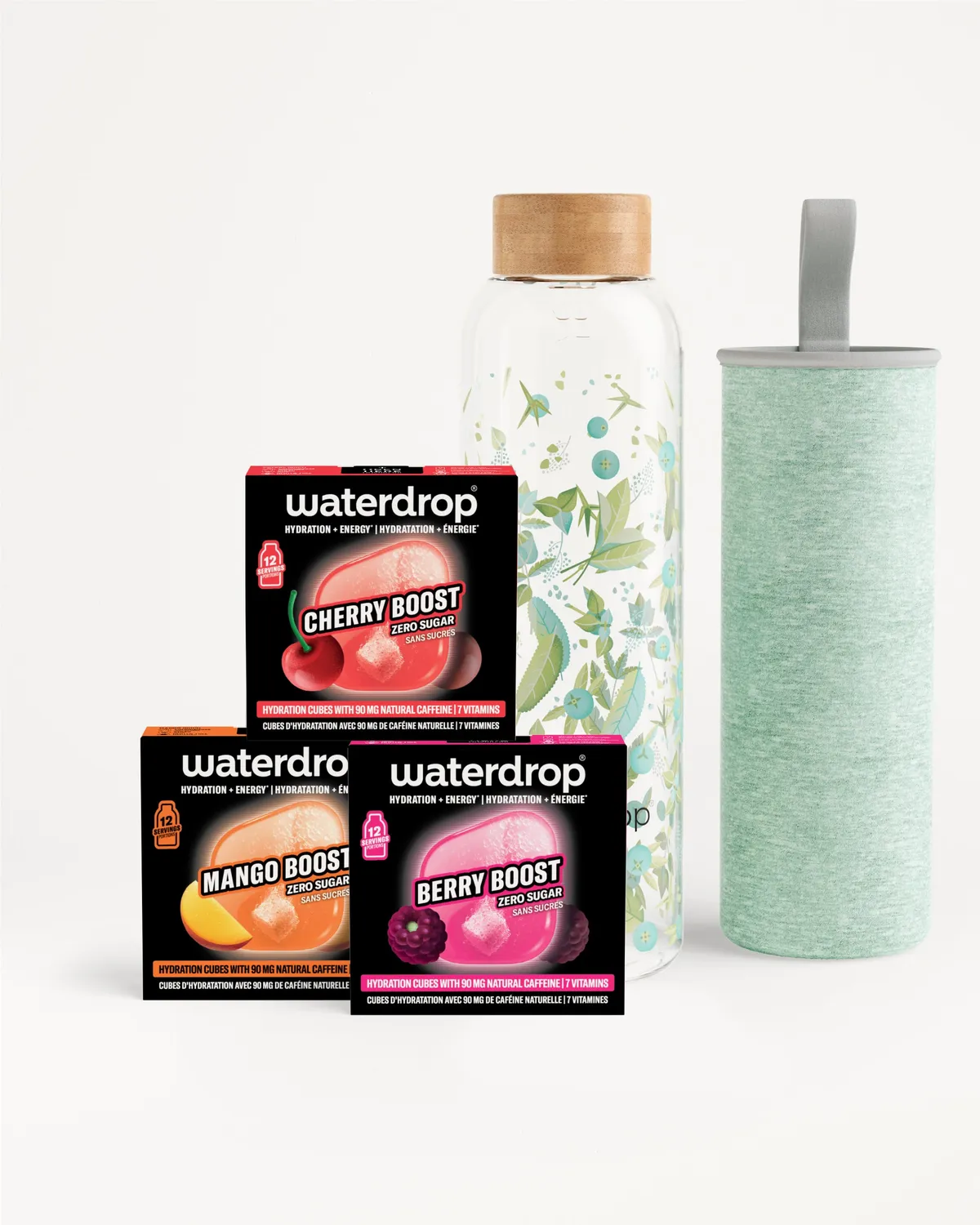 Waterdrop Ultimate Energy Starter Set Glass Microdrink