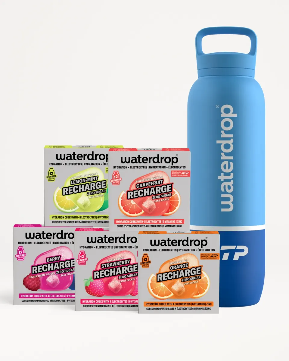 Waterdrop Ultimatives Recharge Starter Set mit ATP-Flasche