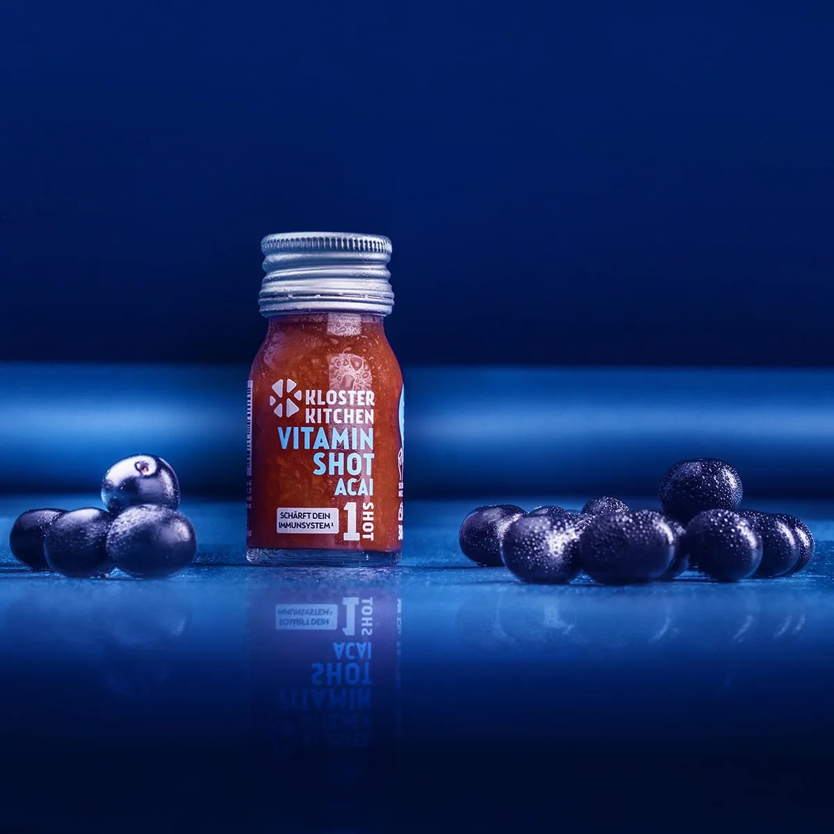 Klosterkitchen Ingwer Shot Acai Vitamin Shot 7x30ml Bio
