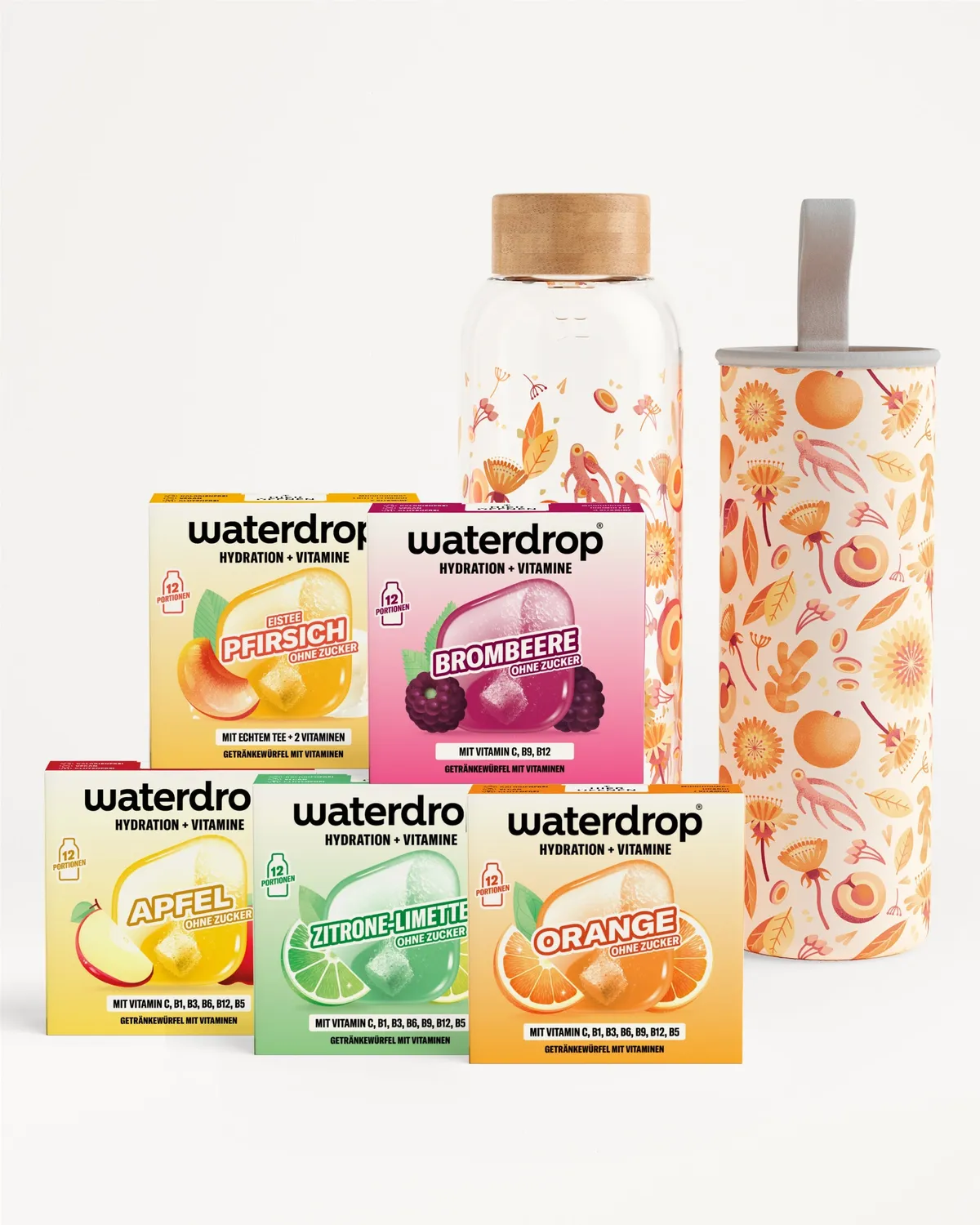 Waterdrop 30 Days Starter Set Glas-Microdrinks