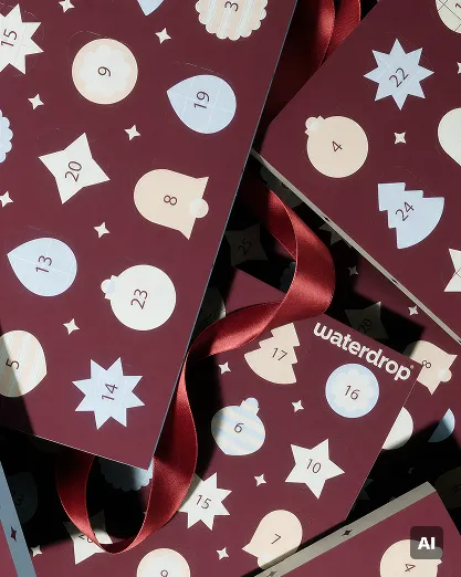 Waterdrop Adventskalender Twin Pack Microdrink 50 Türchen zuckerfrei