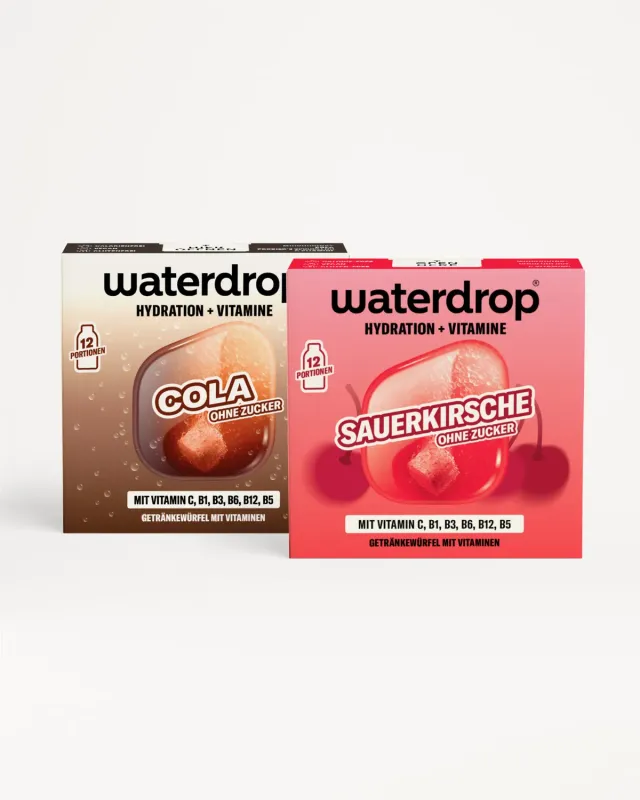 Waterdrop Kirsche Cola Hydration Set Probierpaket