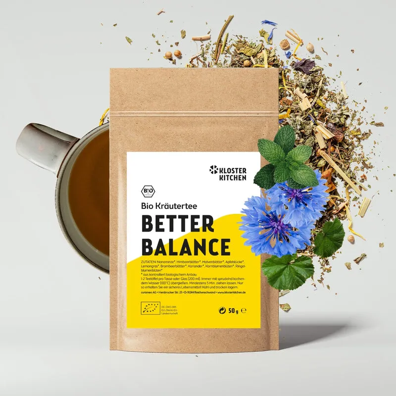 Klosterkitchen Better Balance Bio Kräutertee ohne Kalorien