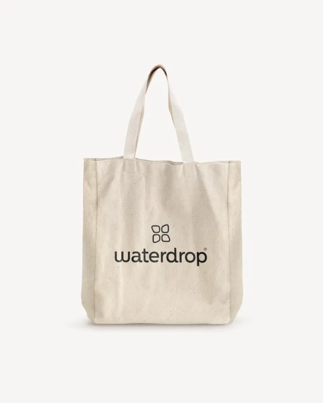 Waterdrop Shopping Bag Baumwolltasche