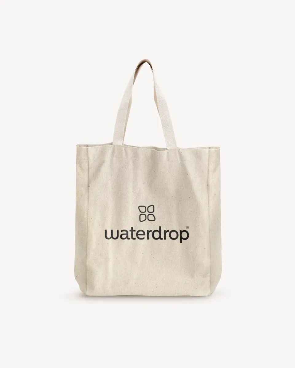Waterdrop Shopping Bag Baumwolltasche