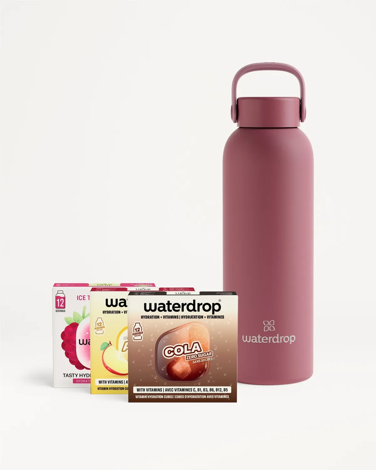 Waterdrop Back to School Hydration Set Thermoflasche Probierpaket