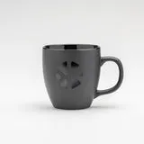 Klosterkitchen Tasse Schwarz Keramik 430 ml matt