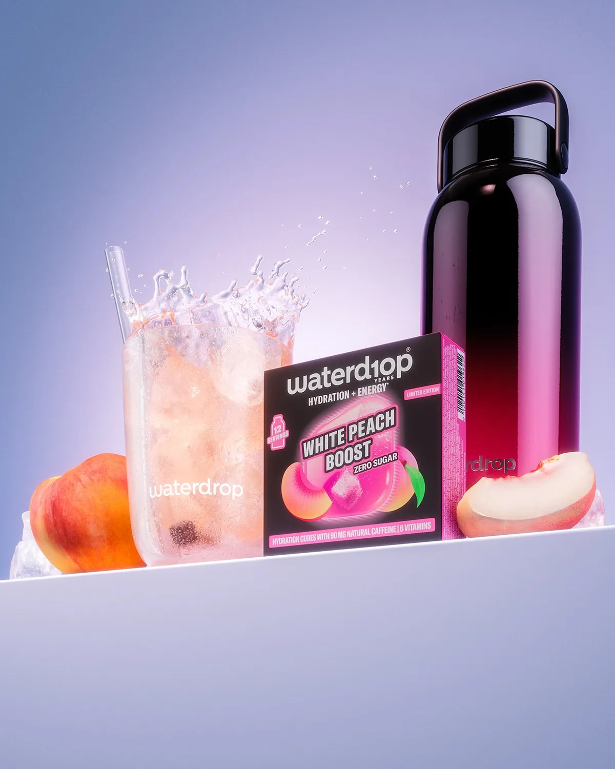 Waterdrop Ombre Bottle Set Thermoflasche