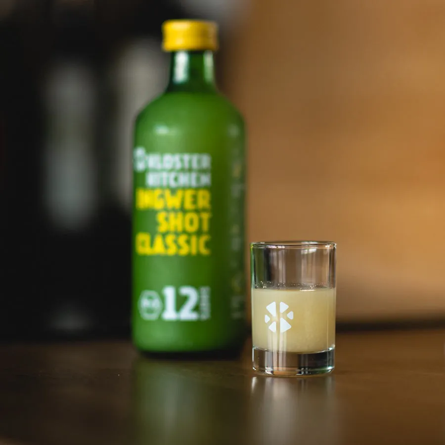 Klosterkitchen Shot Gläser 4er-Pack 30ml Echtglas