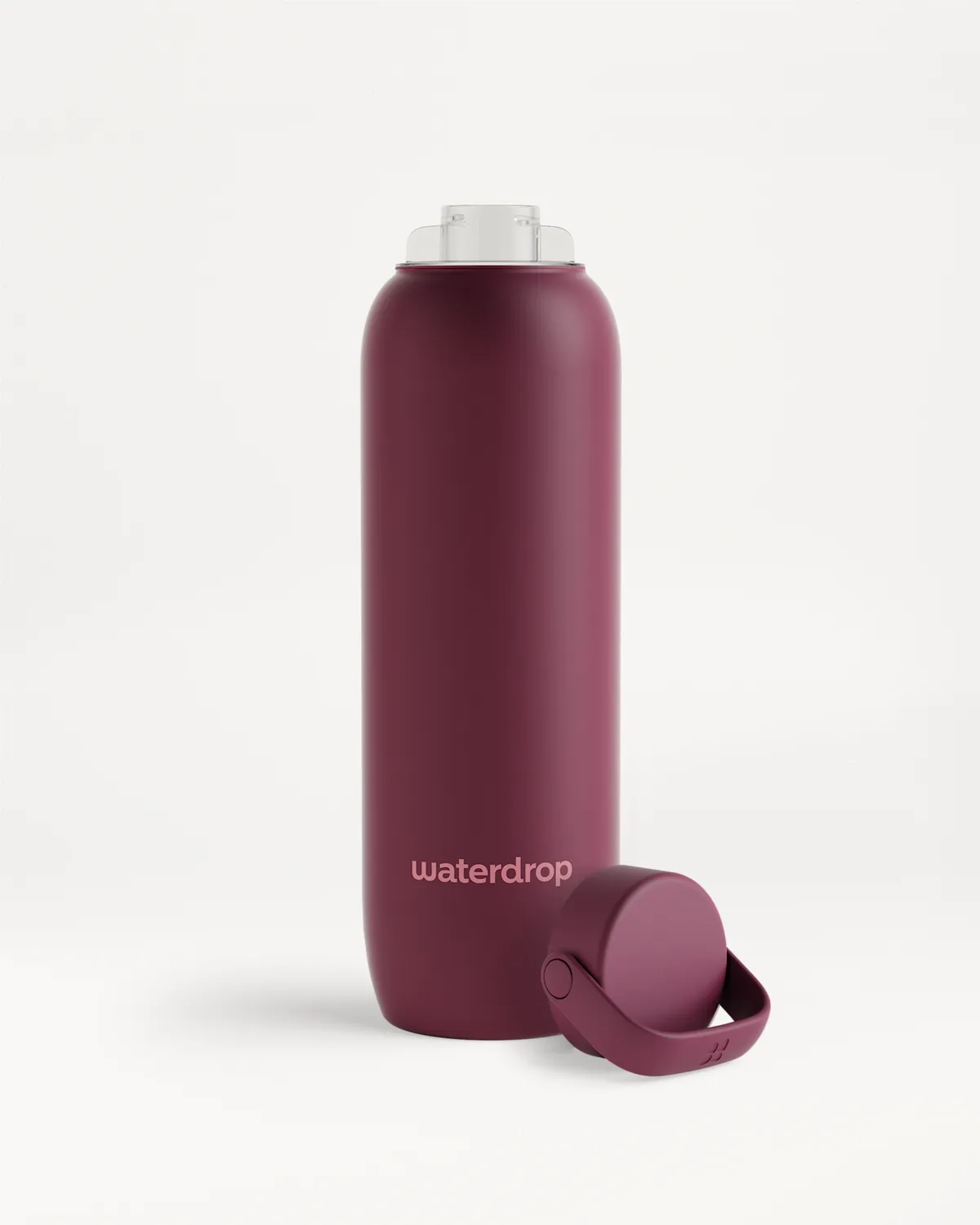 Waterdrop All-Purpose Thermo Metal Spout Lid Trinkflasche Edelstahl