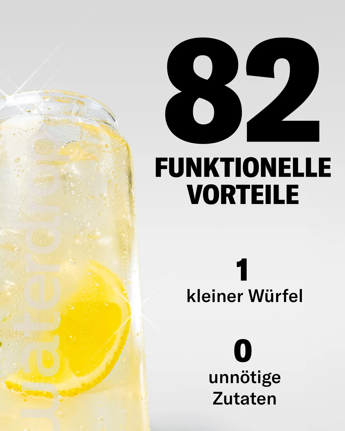 Waterdrop Microdrink Lemon-Mint Recharge Elektrolytgetränk 12er Pack