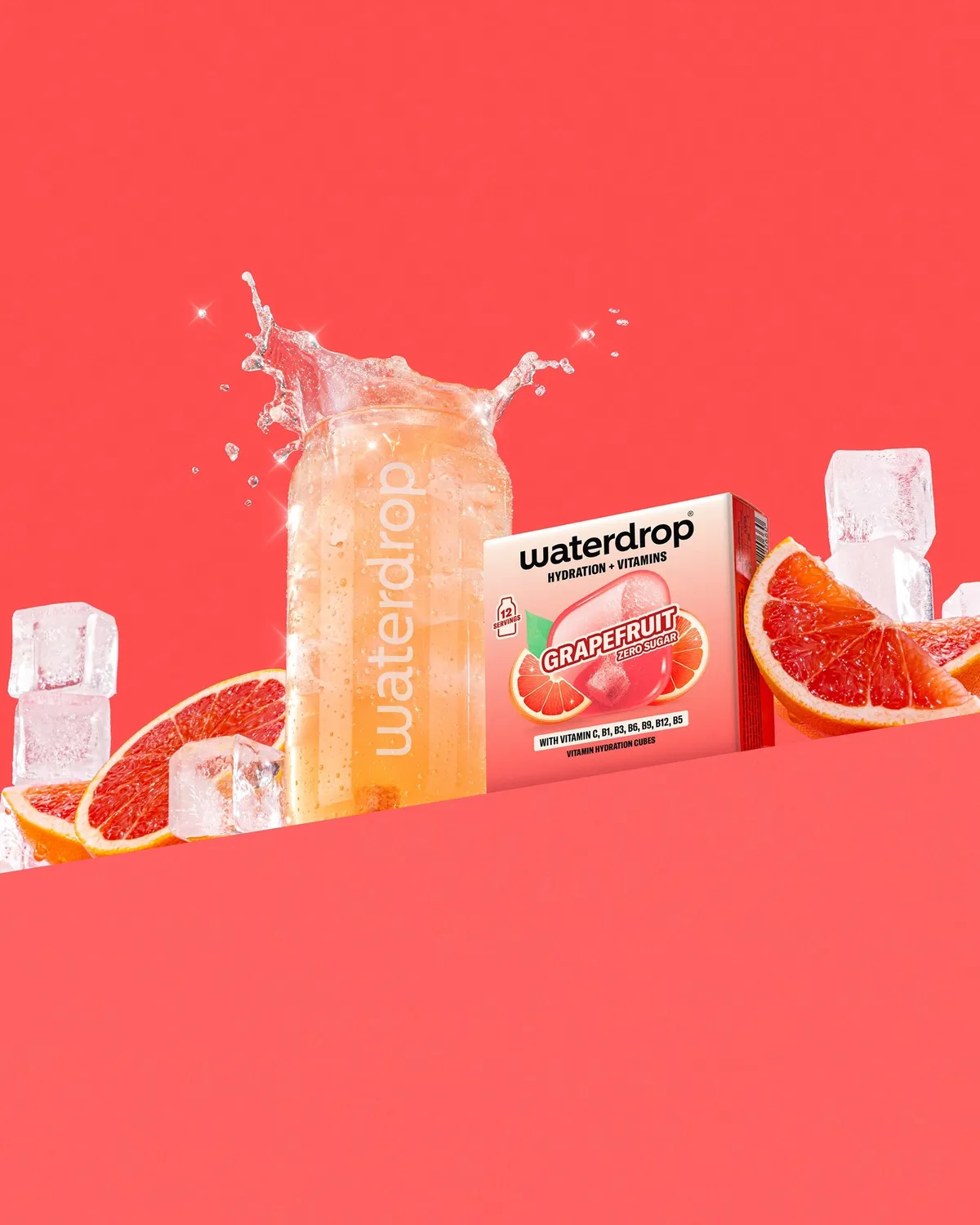 Waterdrop GRAPEFRUIT Microdrink 12er-Pack zuckerfrei