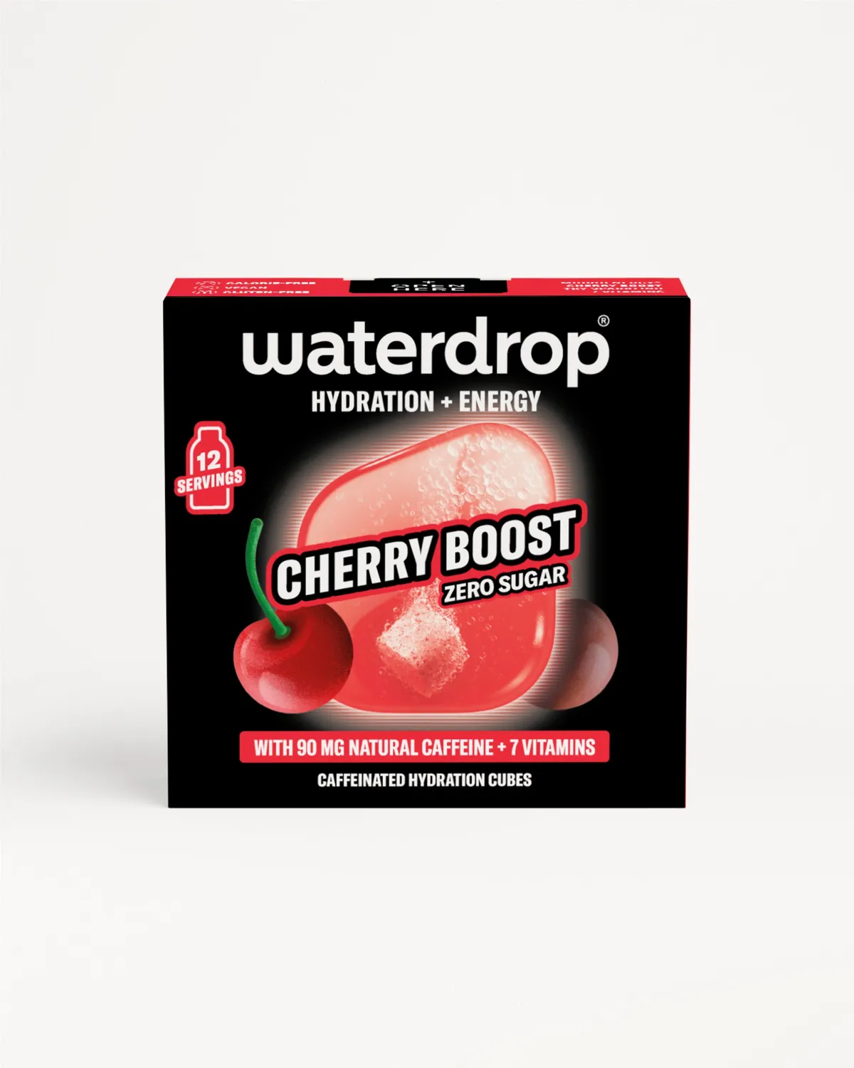 Waterdrop CHERRY BOOST Microdrink 12er zuckerfrei