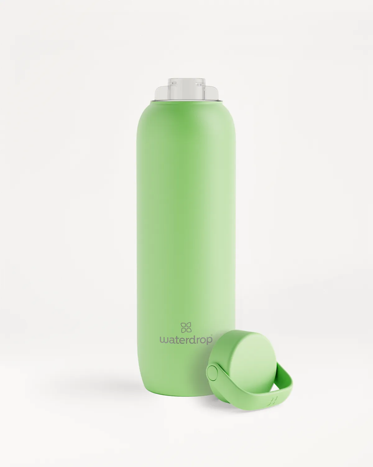Waterdrop All-Purpose Thermo Metal Spout Lid Trinkflasche Edelstahl