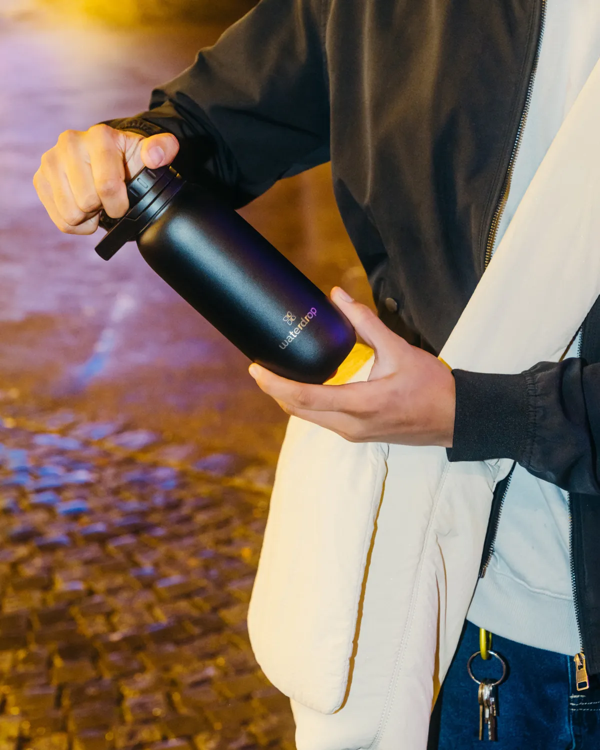 Waterdrop Swing Lid Flaschendeckel für All-Purpose Bottles