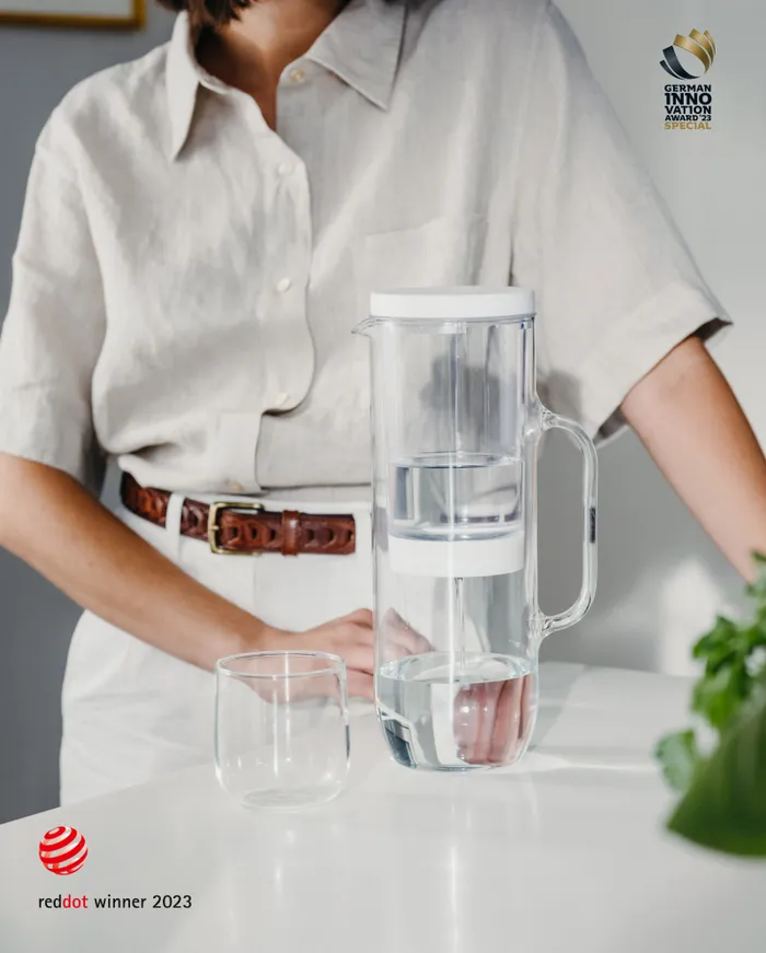 Waterdrop LUCY Filter Carafe Refill Set Karaffe mit 4 Pads