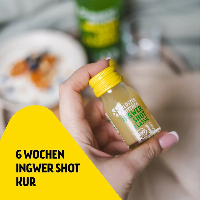 Klosterkitchen Ingwer Shot Kur Classic 42x30ml Bio