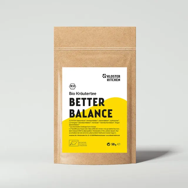 Klosterkitchen Better Balance Bio Kräutertee ohne Kalorien