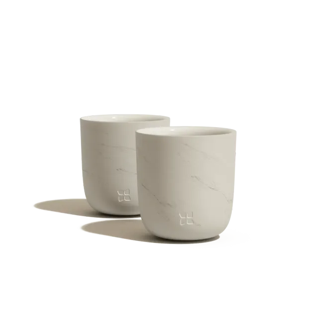 Waterdrop Marble Teacups Porzellan-Teetassen
