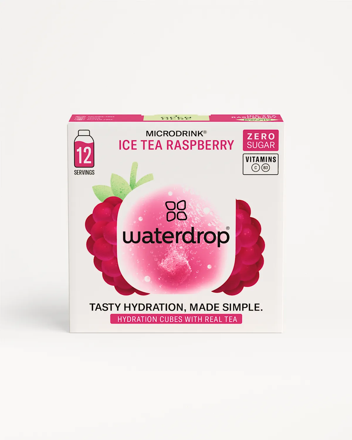 Waterdrop 12-Pack Eistee Microdrinks