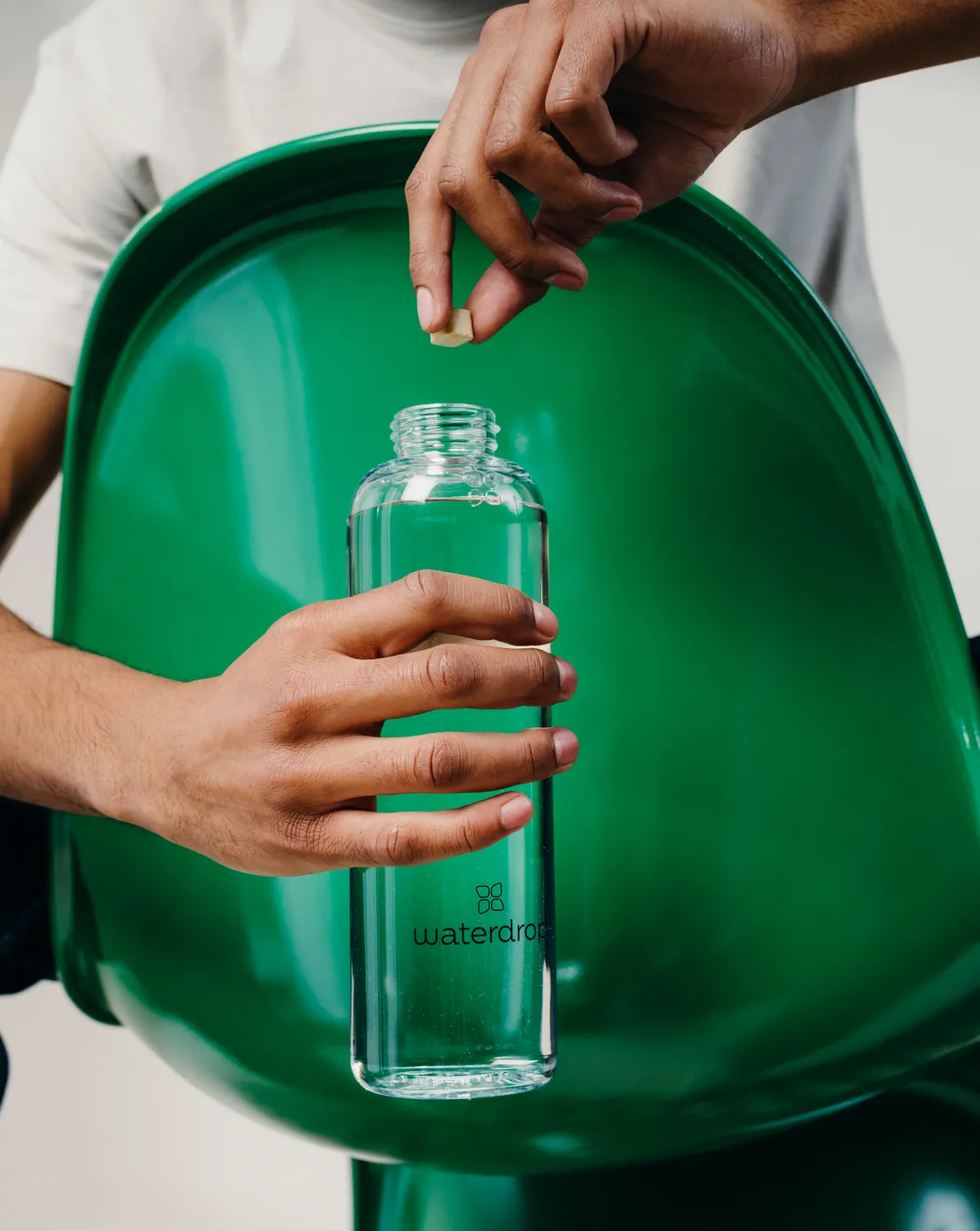 Waterdrop Starter Set Glass Trinkflasche