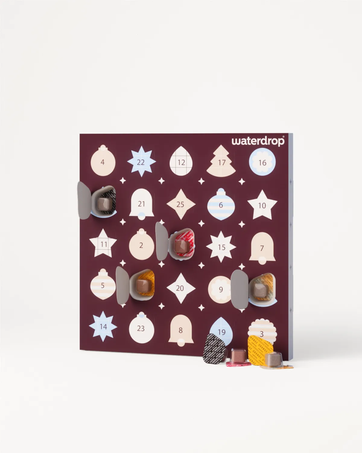 Waterdrop Microdrink Adventskalender mit 24 Goodies