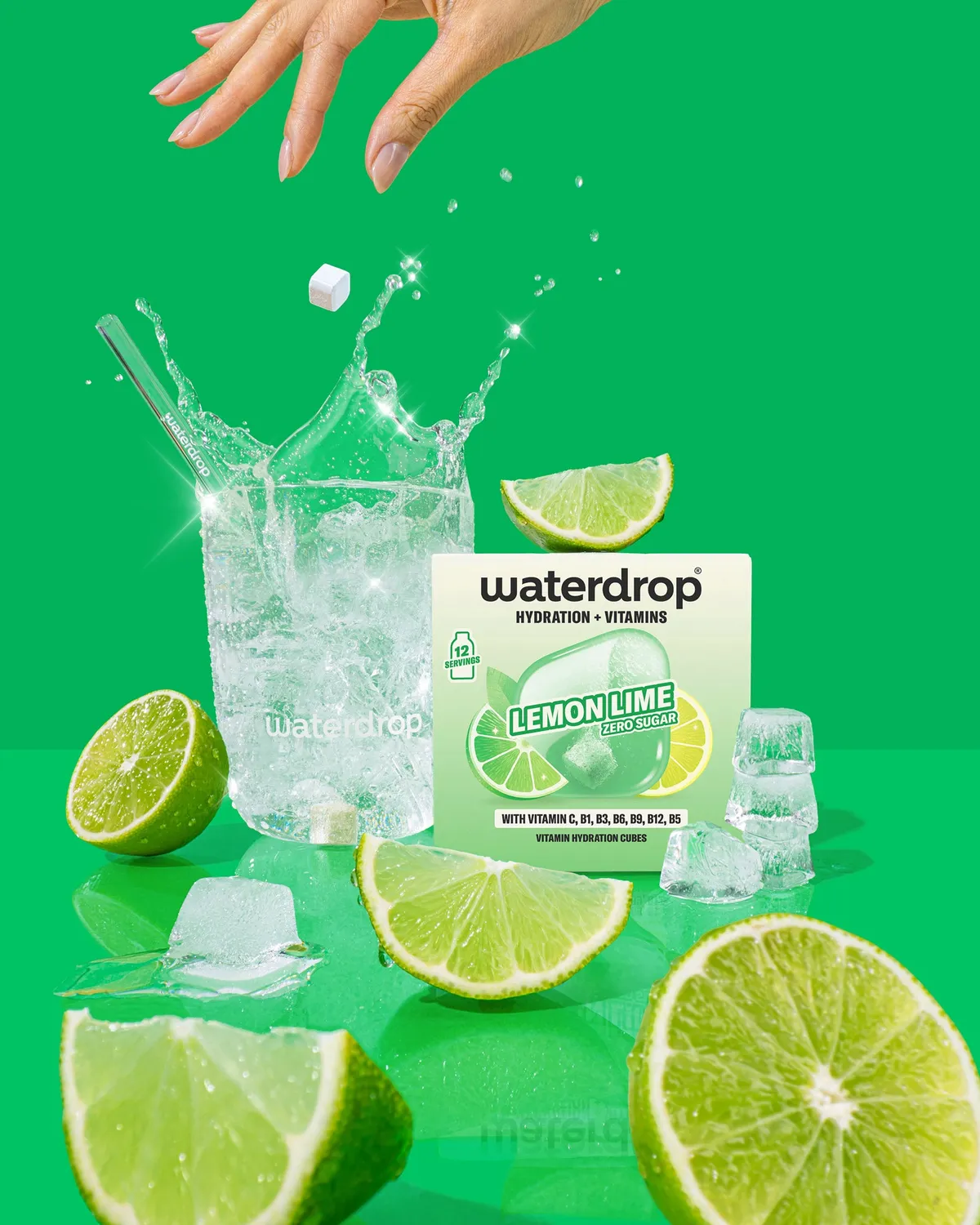 Waterdrop Neue Fans Set Getränkewürfel 6 Sorten Probierpaket
