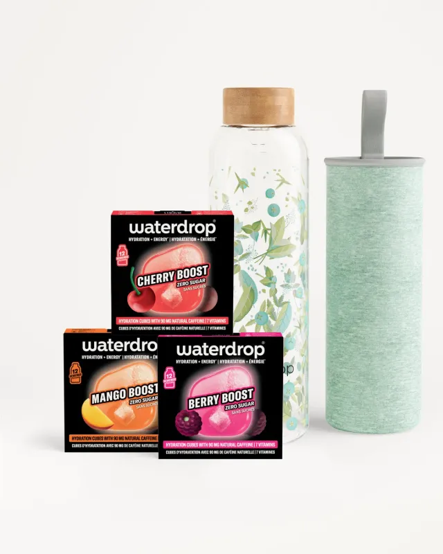 Waterdrop Ultimate Energy Starter Set Glass Microdrink