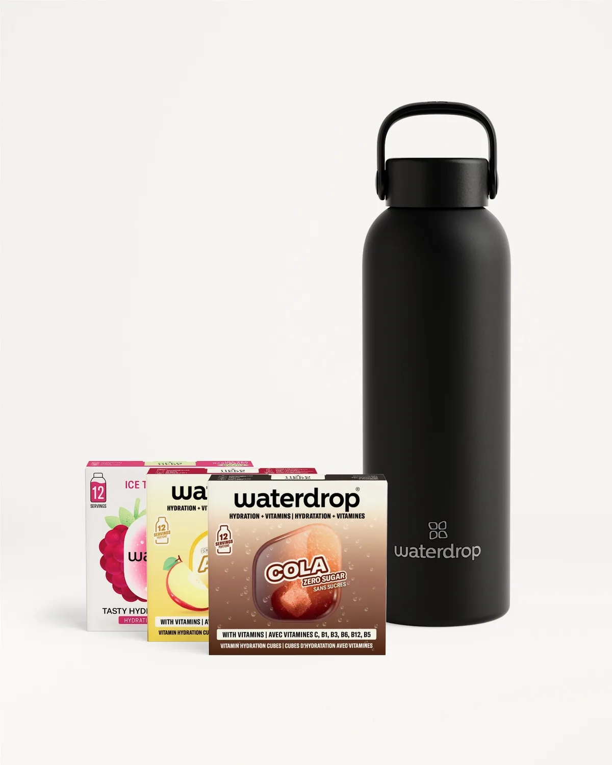Waterdrop Back to School Hydration Set Thermoflasche Probierpaket