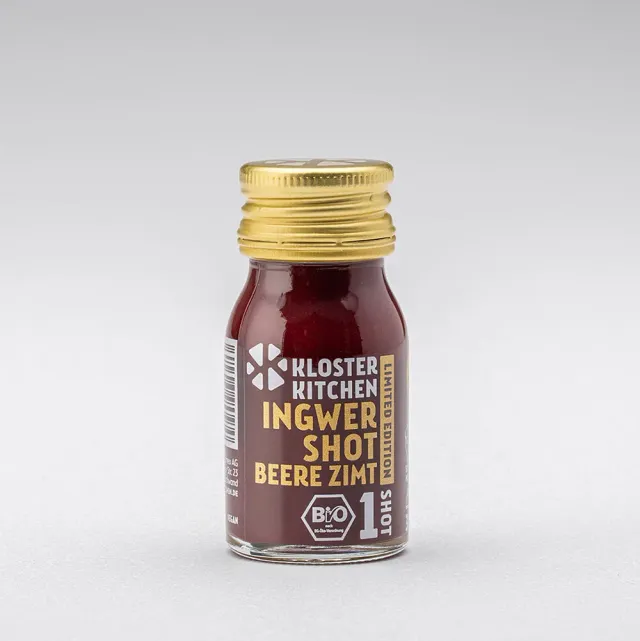 Klosterkitchen 1SHOT Beere Zimt Ingwer Shot 7x30ml Bio