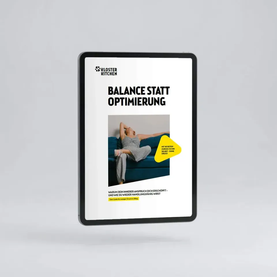 Klosterkitchen Balance statt Optimierung Ratgeber E-Book
