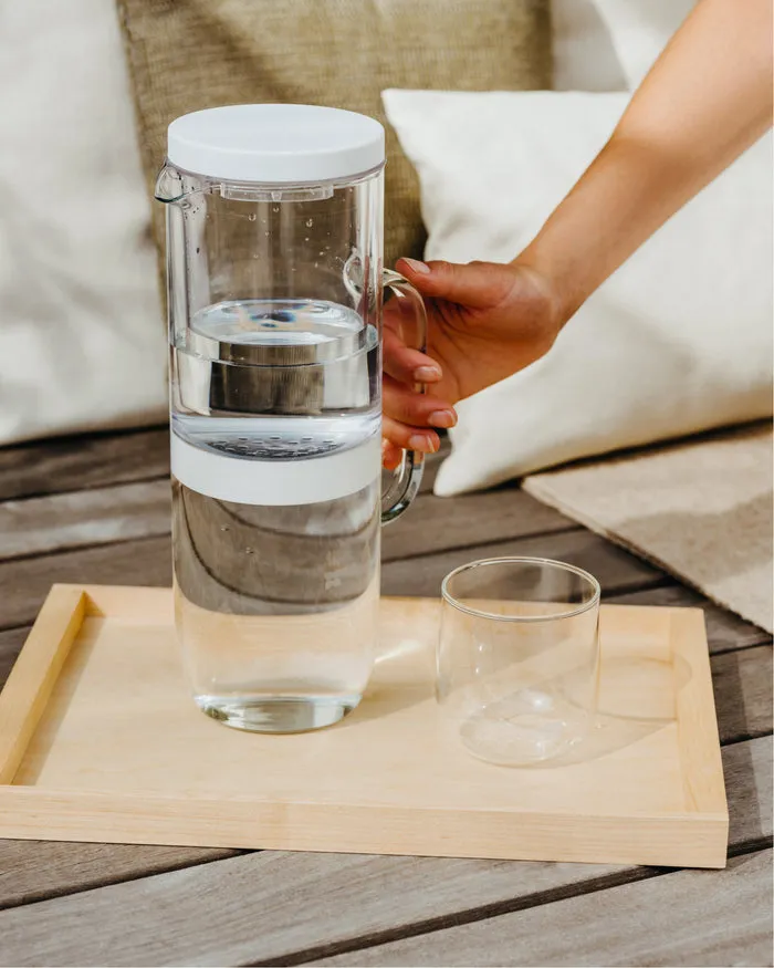 Waterdrop LUCY Filter Carafe Refill Set Karaffe mit 4 Pads