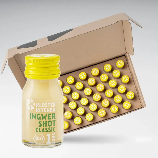 Klosterkitchen Ingwer Shot Kur Classic 42x30ml Bio