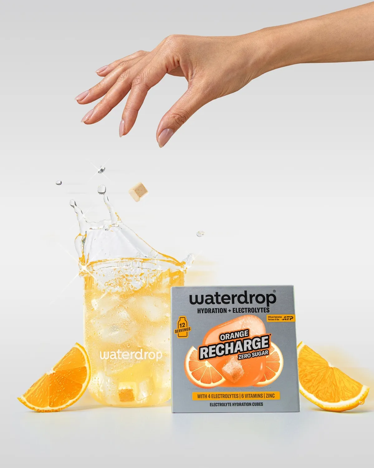 Waterdrop Elektrolyt Starter-Set Thermo Steel