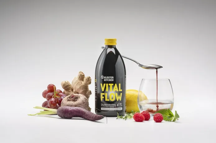 Klosterkitchen VITAL FLOW Mikronährstoffkonzentrat 3x 500 ml vegan