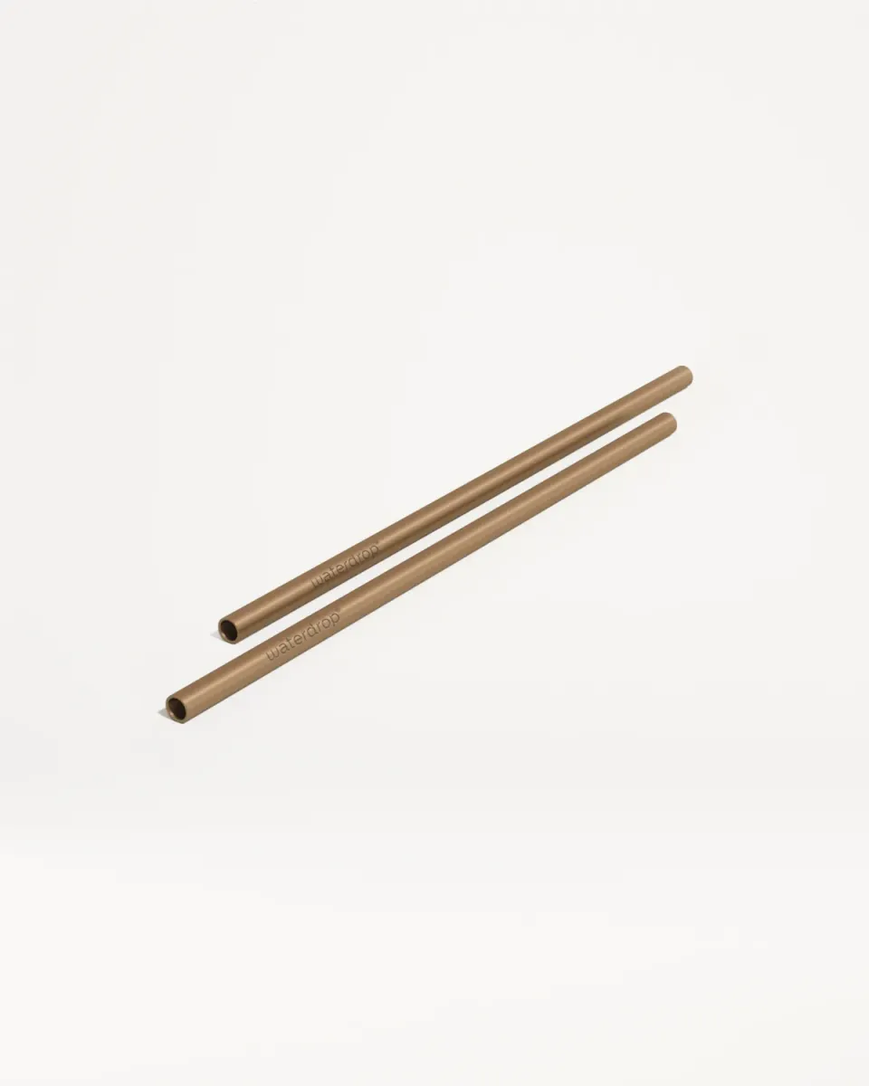 Waterdrop Metal Steel Straws Metallstrohhalme