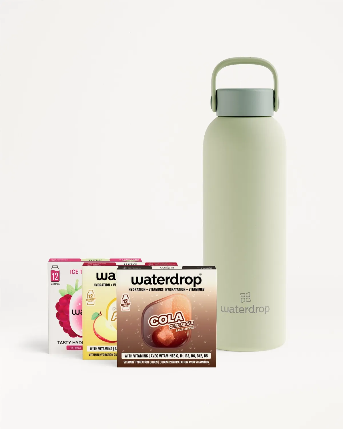 Waterdrop Back to School Hydration Set Thermoflasche Probierpaket