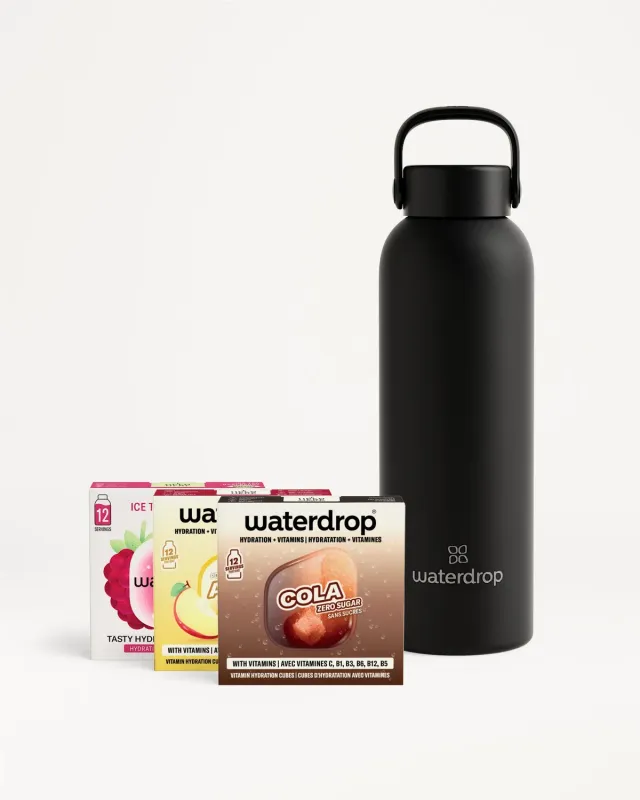 Waterdrop Back to School Hydration Set Thermoflasche Probierpaket
