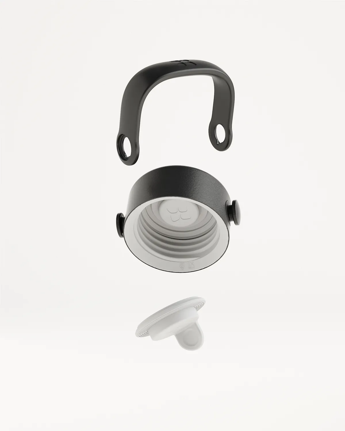 Waterdrop Carry Cap Flaschendeckel Edelstahl mit Griff