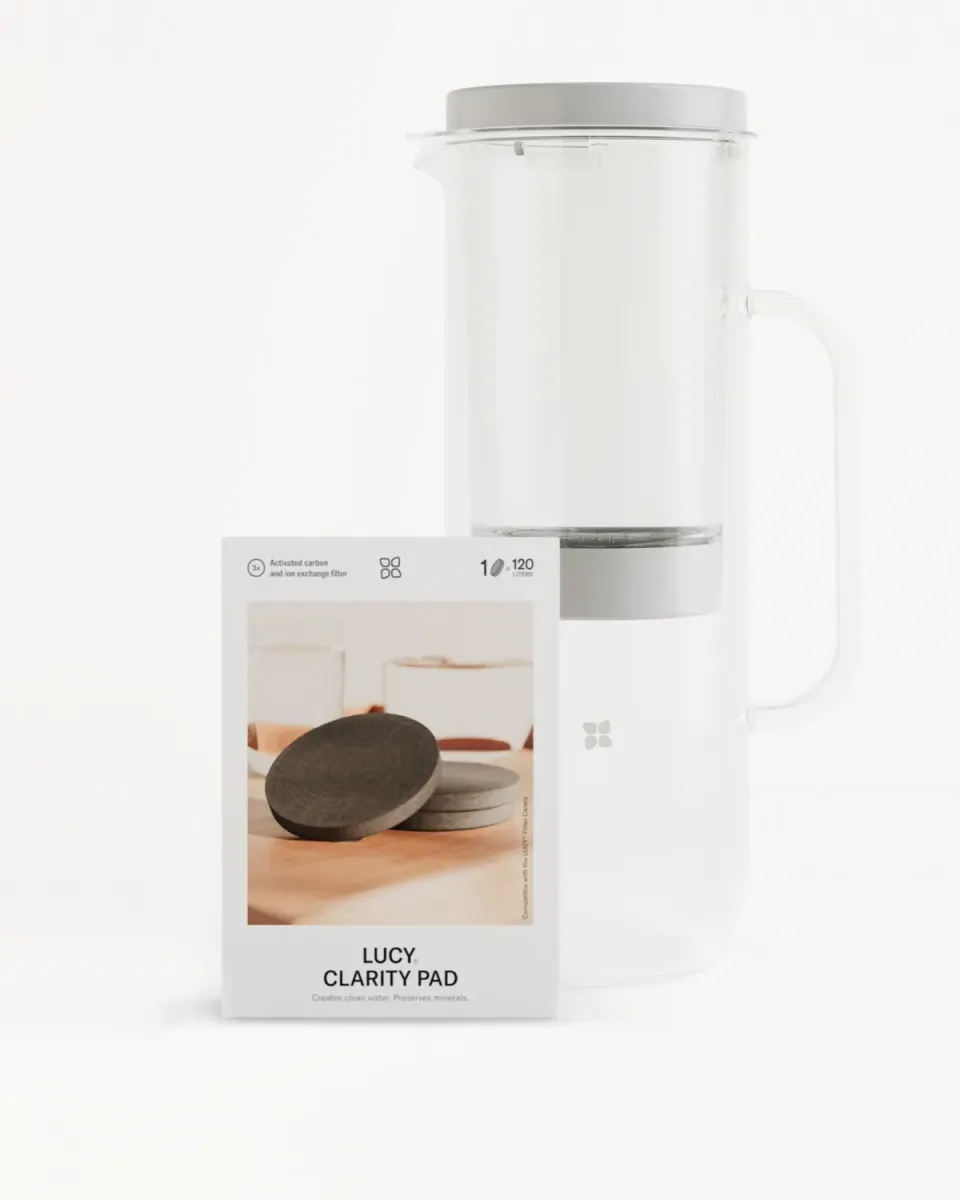 Waterdrop LUCY Filter Carafe Refill Set Karaffe mit 4 Pads