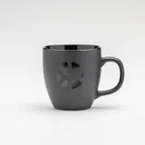 Klosterkitchen TASSE SCHWARZ Keramiktasse 430 ml matt