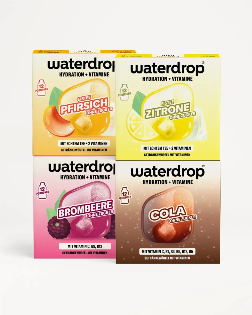 Waterdrop Microdrink Bestseller Set Probierpaket 4 Sorten