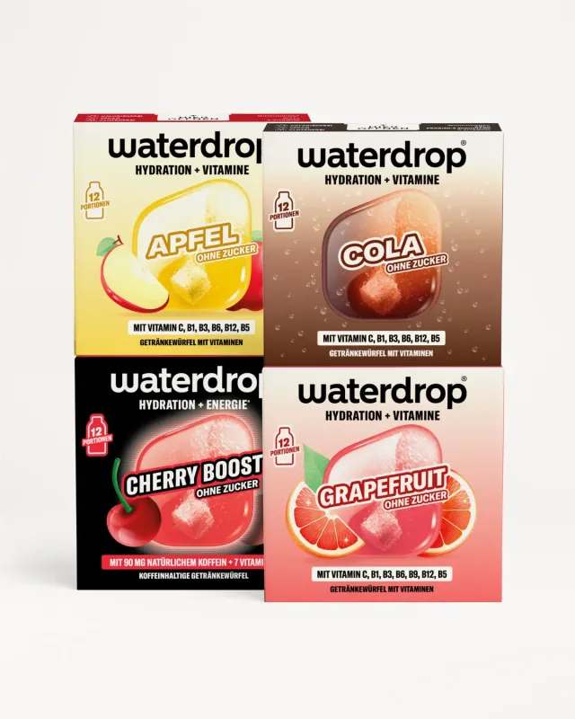 Waterdrop Community Lieblinge Hydration Set Microdrink Probierpaket 48 Portionen